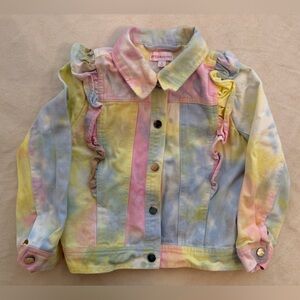 Design History Pastel Tie-Dye Denim Jacket